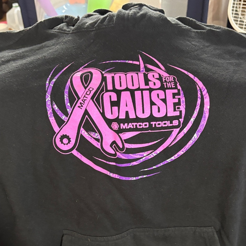 Matco Tools Black and Pink Women's Hoodie